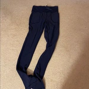 Navy blue lulu pants